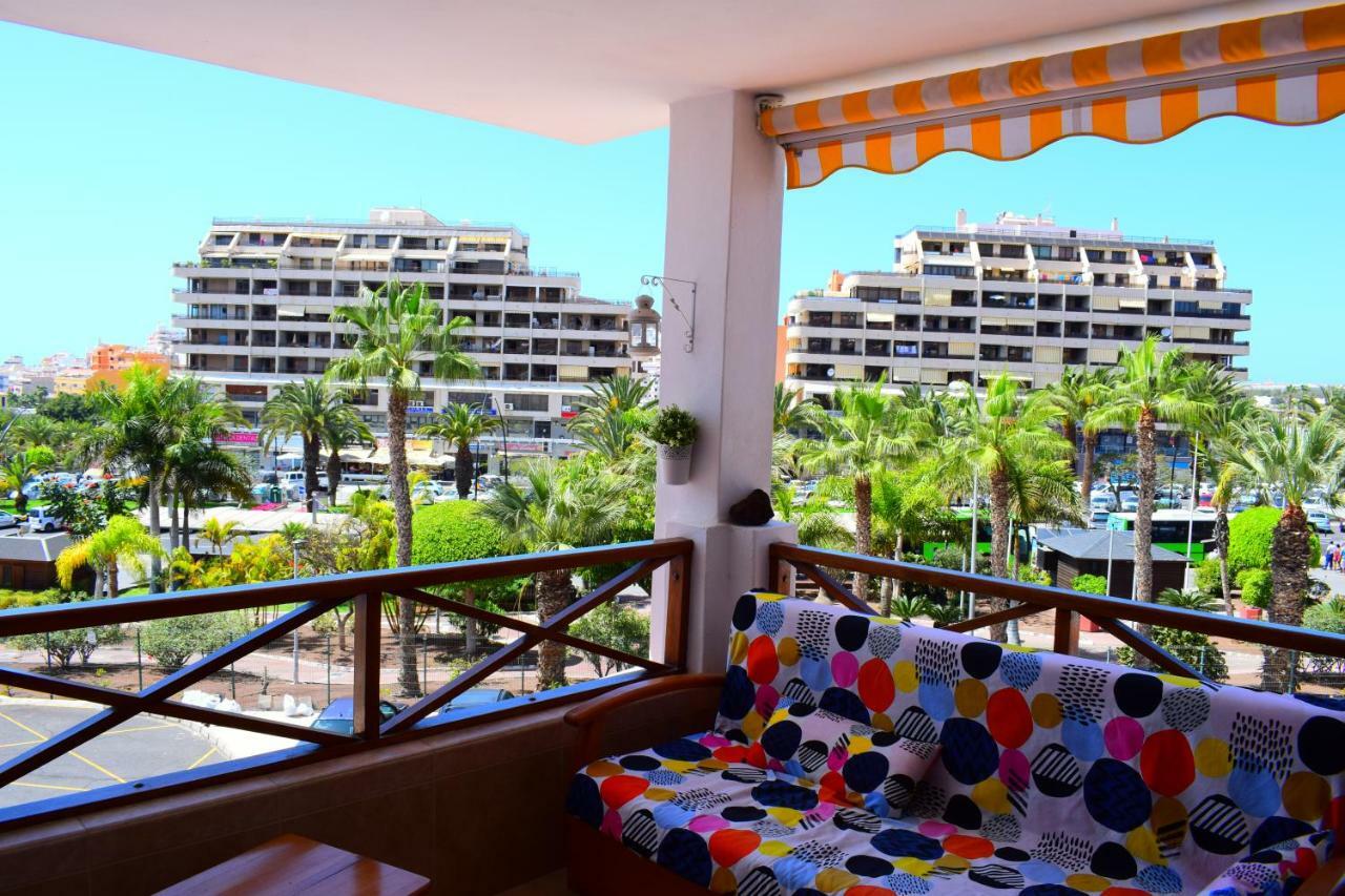 Sunny Summerland Los Cristianos, Ap With City And Ocean View Los Cristianos  Bagian luar foto