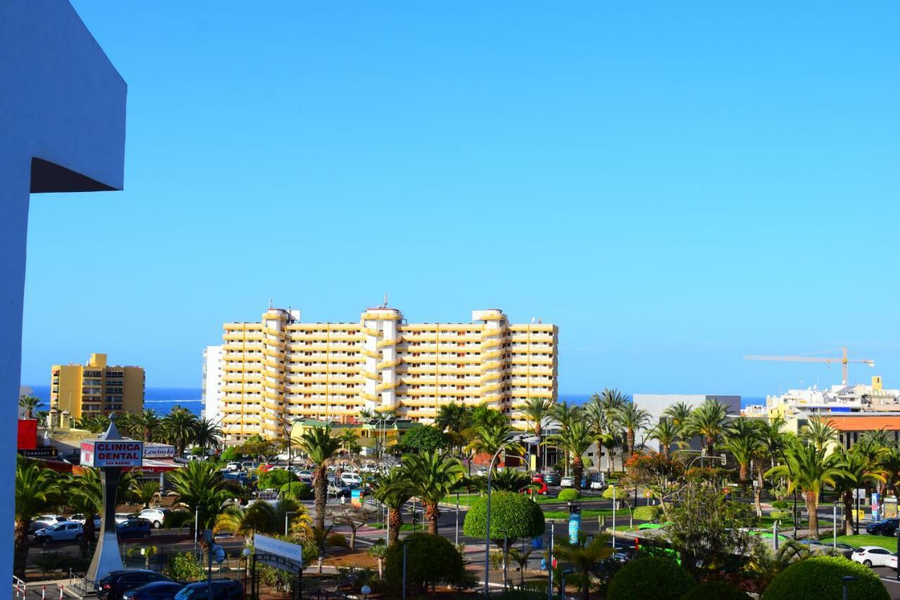 Sunny Summerland Los Cristianos, Ap With City And Ocean View Los Cristianos  Bagian luar foto