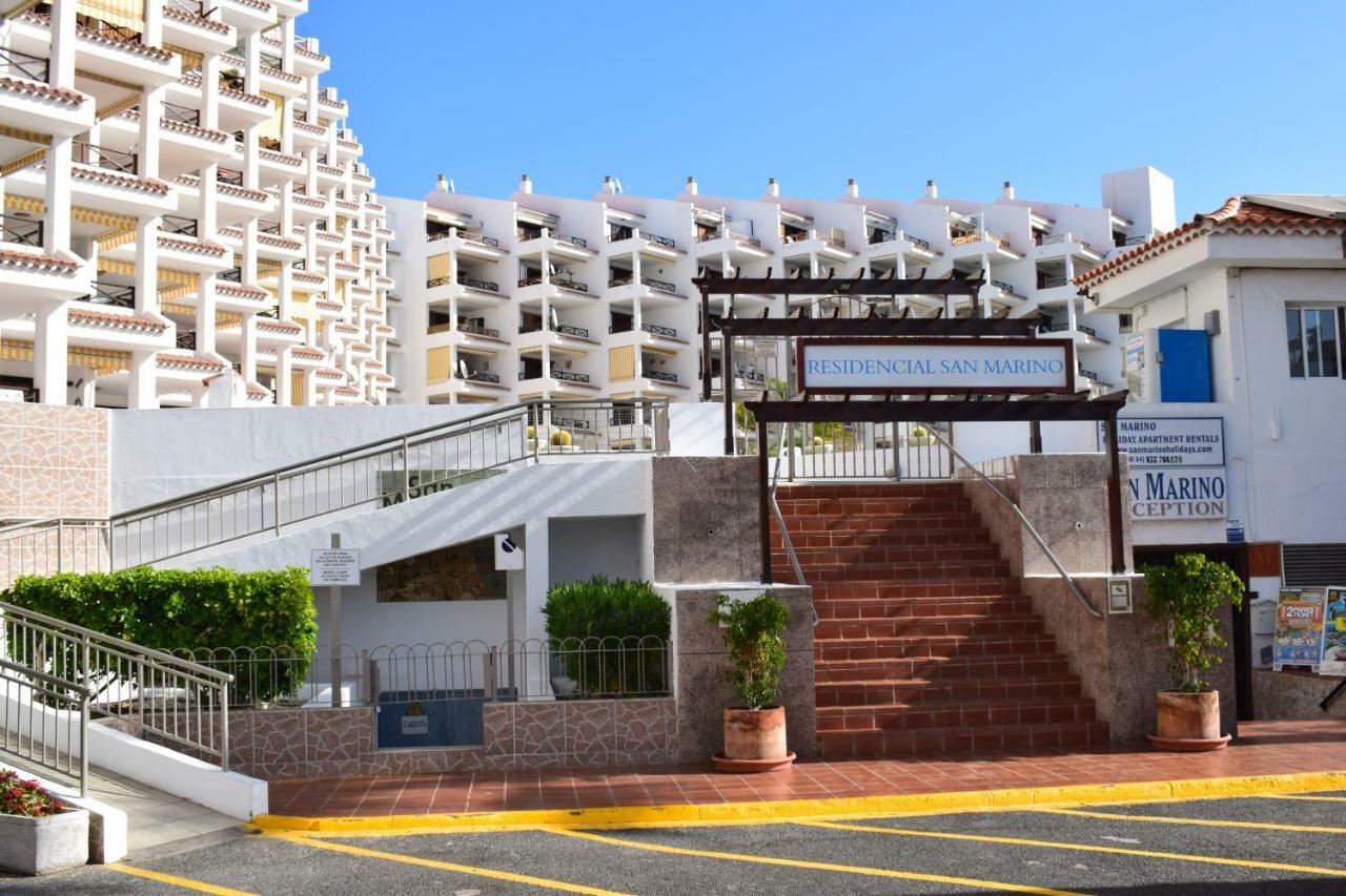 Sunny Summerland Los Cristianos, Ap With City And Ocean View Los Cristianos  Bagian luar foto